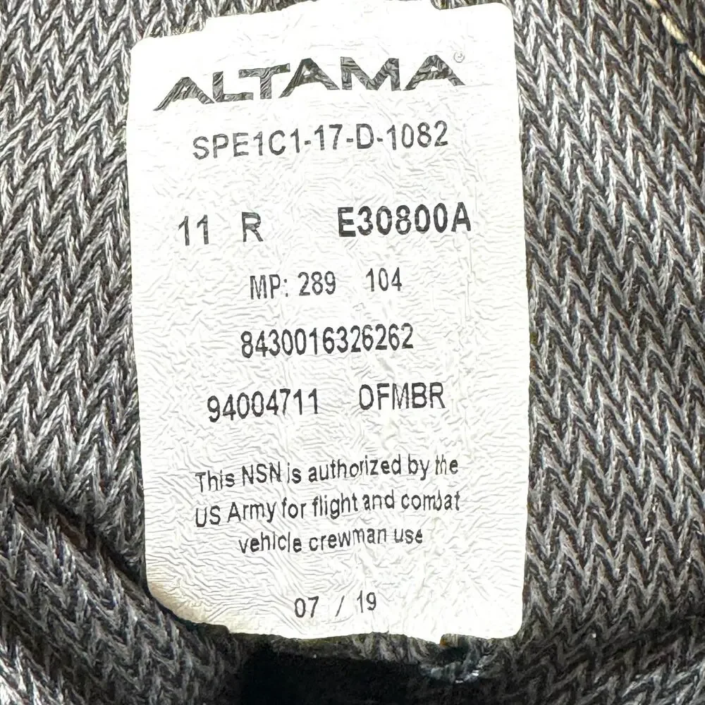 NWT Altama Military Combat Boots Sz 11 Tan SPE1C1-17-D-1082 Gore-Tex Steel Toe